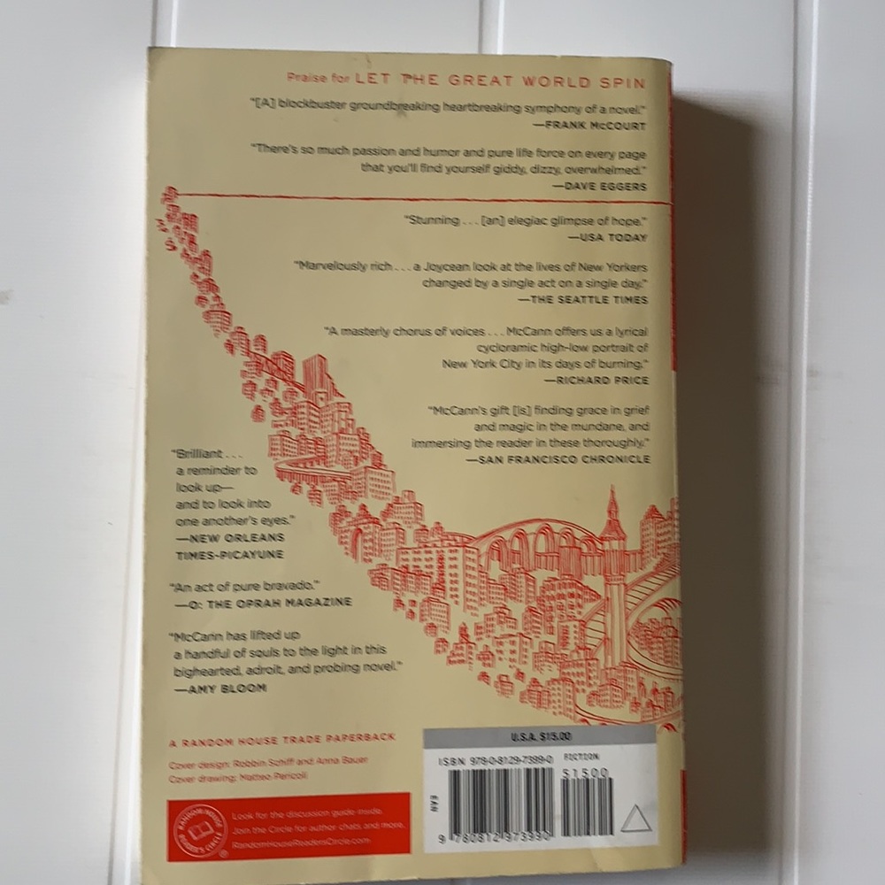 Let the Great World Spin by Colum McCann Book - Picture 6 of 12